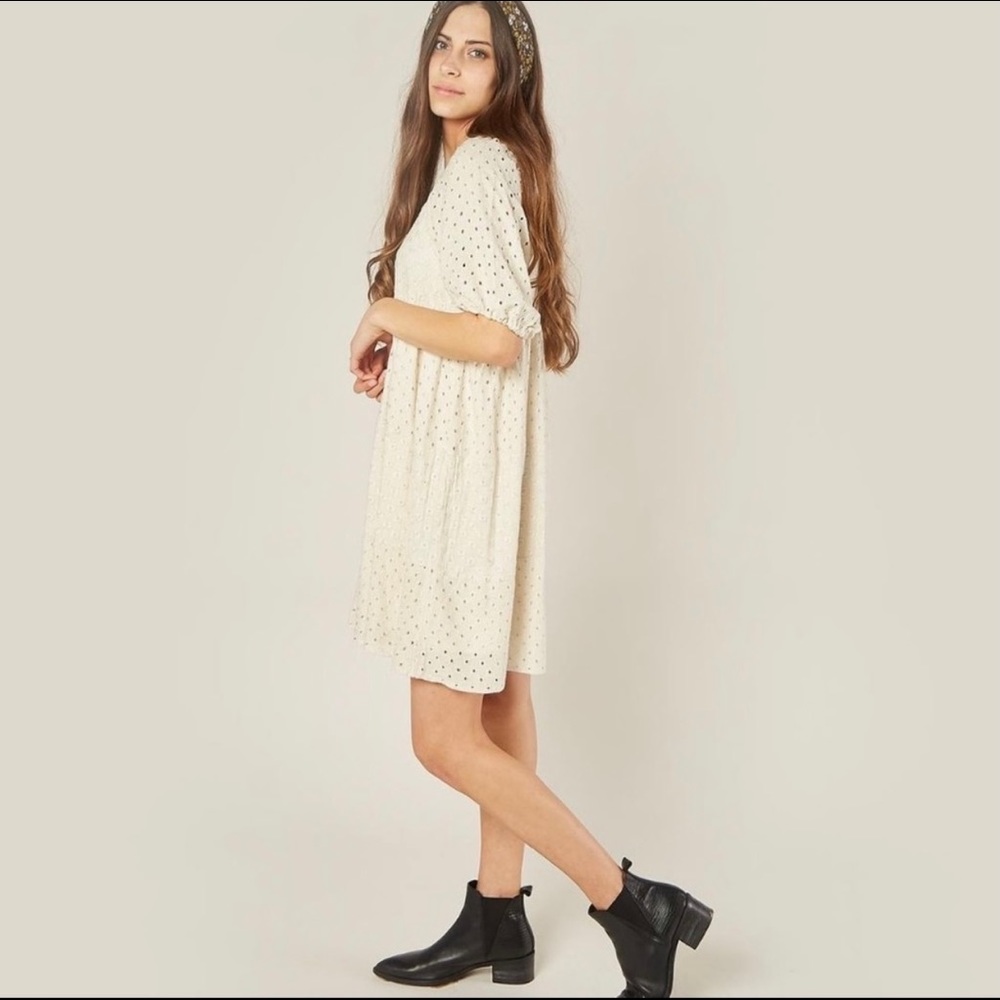Rylee + Cru Greta Babydoll Dress BNWT